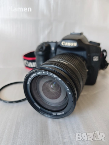 Canon EOS 50D + EF-S 18-200mm IS + Батериен грип и аксесоари 