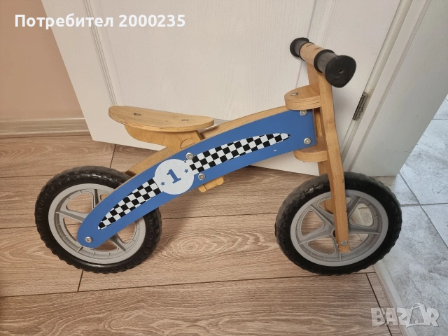 Баланс колело дървено