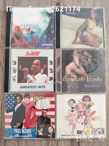 Компакт дискове CD Alanis Morissette Spice girls