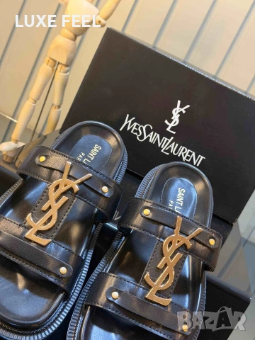 Yves Saint Laurent ⚜️Дамски Чехли 36-41, снимка 4 - Чехли - 55075368