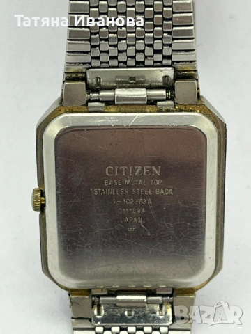 Citizen quartz , снимка 5 - Антикварни и старинни предмети - 54696197