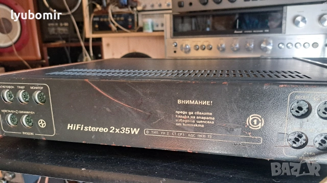 HI-FI stereo 2x35, снимка 2 - Ресийвъри, усилватели, смесителни пултове - 54302444