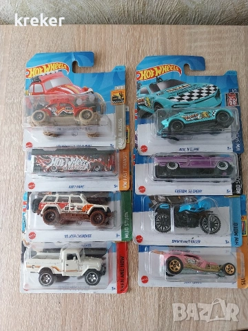 hot wheels колички 