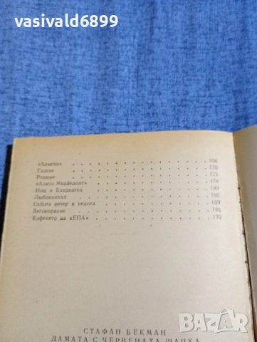 Стафан Бекман - Дамата с червената шапка , снимка 6 - Художествена литература - 54346130