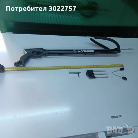 ластичен харпун Cressi APACHE с дължина 60 см, снимка 4 - Водни спортове - 55132338