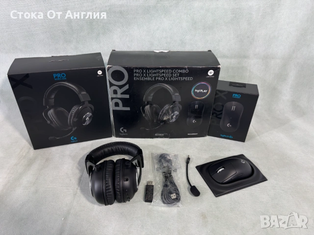 Мишка Logitech G Pro X Superlight и Слушалки Logitech G Pro