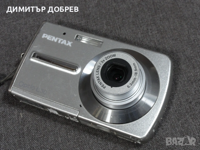 ЦИФРОВ ФОТОАПАРАТ PENTAX OPTIO L30 7.1MP CCD DIGITAL CAMERA VINTAGE RETRO Y2K DIGICAM, снимка 6 - Фотоапарати - 55092602