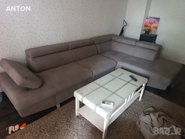 Ъглов диван разтегателен, снимка 6 - Дивани и мека мебел - 55509813