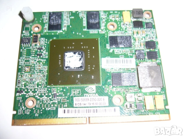 HP NVIDIA Quadro FX 880M 1GB GDDR3 + ОРИГИНАЛЕН HEATSINK 6043B0080301A1, снимка 2 - Части за лаптопи - 54455519