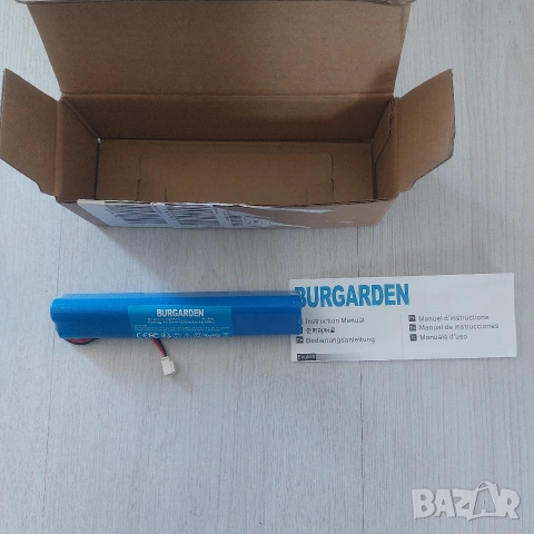 Нова Батерия Burgarden 846933 за Соларни Щории VELUX SSL (10.8V, 4500mAh), снимка 2 - Друга електроника - 54324014