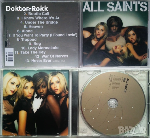 Alicia Keys & All Saints - оригинални дискове, снимка 3 - CD дискове - 54684067