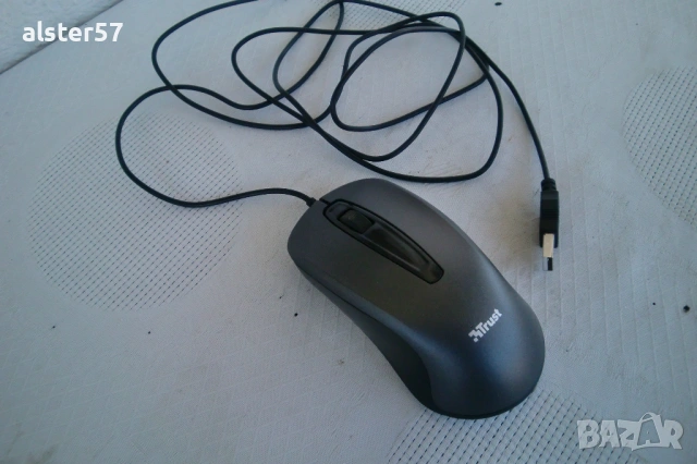 Оптична мишка с USB Trust 23733, снимка 3 - Клавиатури и мишки - 54311141