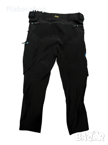 Мъжки работен панталон Snickers LiteWork Trousers, размер 52, снимка 3 - Панталони - 55229978