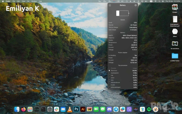 Macbook Pro 13" A2159 (i5 / 8G RAM / 128G), снимка 8 - Лаптопи за работа - 54486555