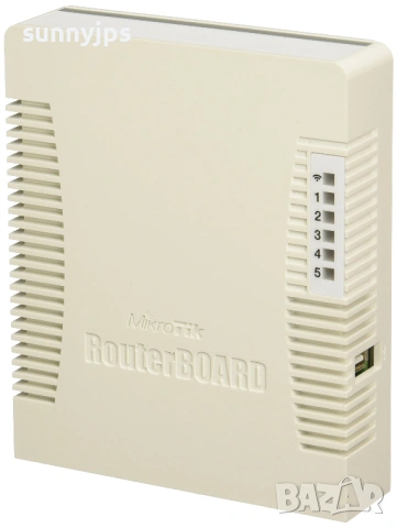 Wireless AccessPoint MikroTik RB951Ui-2HnD 2.4Ghz AP 5x10/100 Ethernet