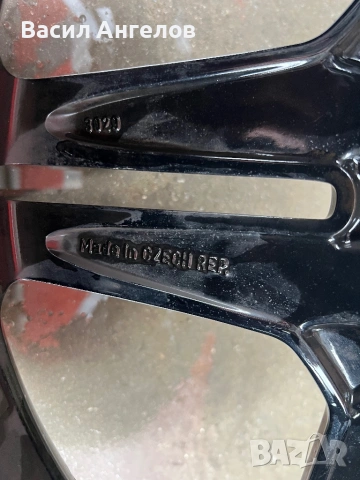 Единична джанта за Mercedes 18 7.5J ET52 A176 401 03 02, снимка 6 - Гуми и джанти - 54110621