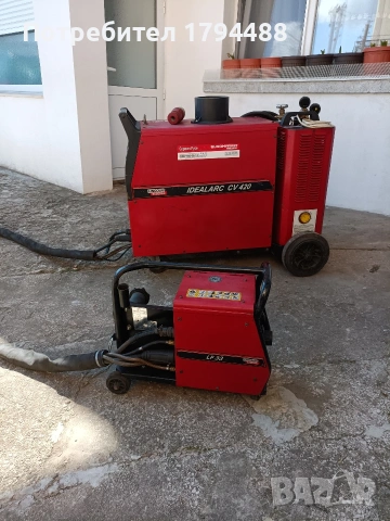 Телоподаващо Lincoln CV420 Mig Mag CO2, снимка 6 - Други машини и части - 54156556