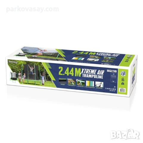 Батут с предпазна мрежа - Bestway Xtreme Air, снимка 11 - Други - 54683778