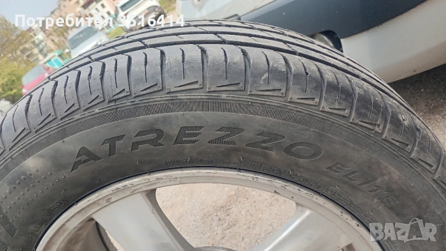 оригинални джанти с летни гуми хонда акорд,сивик,црв 16", снимка 6 - Гуми и джанти - 54183311