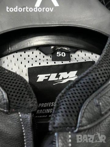 Кожено мото яке FLM SAFE MAX 2.0, 50-M, всички протектори, вентилация 79.90 лв. / 40.85 €, снимка 4 - Аксесоари и консумативи - 55019062
