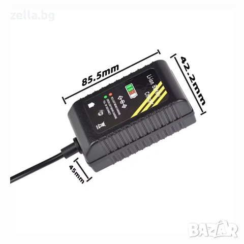 Li-Ion зарядно устройство 16.8V 2A за 14.4V батерии за винтоверт акумулаторни инструменти 4S 10413, снимка 4 - Друга електроника - 54692933