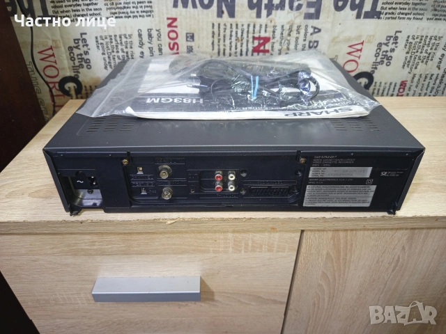 Видео "Sharp"VC-H83GM Hi-Fi Stereo, снимка 8 - Плейъри, домашно кино, прожектори - 54703407