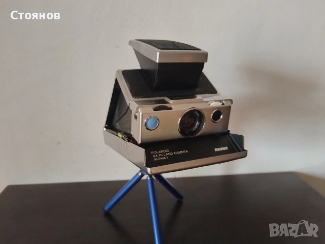 POLAROID SX-70 ALPHA 1 REVUE ХРОМИРАНА СГЪВАЕМА КАМЕРА ЗА МОМЕНТАЛНО СНИМАНЕ. , снимка 13 - Фотоапарати - 54655885