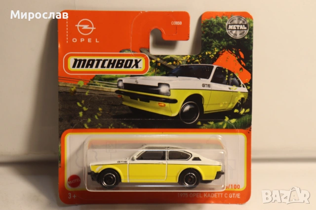 MATCHBOX OPEL KADETT GT ИГРАЧКА КОЛИЧКА МОДЕЛ