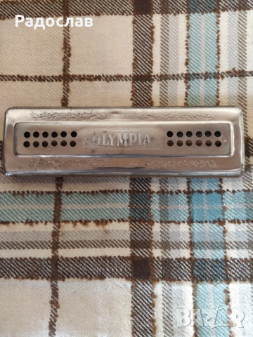 стара двустранна хармоника OLYMPIA, снимка 2 - Духови инструменти - 54194528
