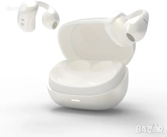 ESSONIO Open Ear (отворено ухо) Bluetooth безжични италиански слушалки Clip-On с Bluetooth 6.0 и AI 