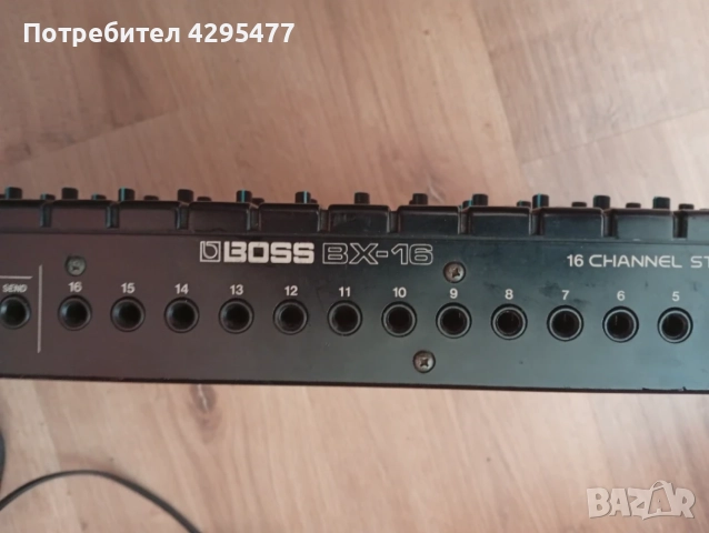 Boss bx 16 mixer16 stereo channel, снимка 6 - Други - 55395481