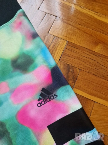 Страхотен дамски спортен клин 7/8 ми ADIDAS, размер S , снимка 3 - Клинове - 55274368