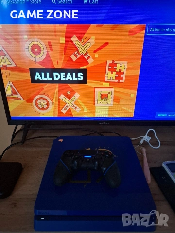 Playstation 4 Slim Лимитран, снимка 4 - PlayStation конзоли - 54638741