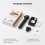 K&F CONCEPT 92,5 см екшън камера селфи стик с DJI Osmo Action 6 клетка, снимка 8