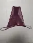 Hunkemoller 2XL Дантелена изрязана бикина в цвят бордо , снимка 7