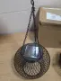 Комплект от 2 висящи соларни лампи, дизайн с метална мрежа, водоустойчивост IP65 Информация , снимка 3