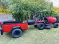 Трактор косачка MTD с ремарке, снимка 3
