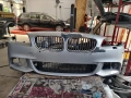 Предна Броня със Решетки за BMW Series 5 M-sport F10/F11 2009--2016 г., снимка 9