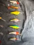 Комплект 13 бр. кранкбейти – 6x Rapala, 6x Salmo, Cordell, снимка 2