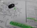 1H0868391/01C**NEU**VAG**VW**РОЗЕТКА-НА БУТОНА ЗА ЗАКЛЮЧВАНЕНА ВРАТИТЕ **, снимка 4