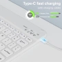 Нов TPU Калъф с Безжична Клавиатура за iPad 10th Gen таблет Айпад кейс, снимка 4