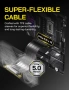 EZDIY-FAB PCIe 5.0 X16 Riser гъвкав кабел за вертикален монтаж на Видео карти 30см, снимка 3