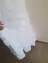 Булчинска рокля дантела ,размерС/М, снимка 11