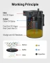 Oil Catch Can / Маслоуловител алуминиев baffled универсален кеч кен 300ml, снимка 6