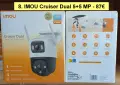 12 вида Wi-Fi IP камери IMOU Bullet 3 2C, Cruiser 2 2C Dual SC 4G, Cell PT Lite, AOV PT 4G sim и NVR, снимка 9