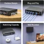 Нов GiGaPlus GP-GS0802P 10-Port Gigabit PoE+ Switch – 8 PoE порта + 2 Gigabit Uplink мрежов суитч , снимка 4