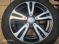 Лети джанти 16ки 5х112 Mercedes + зимни гуми 205/55/16 Bridgestone, снимка 5