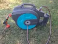 Стенна макара с автоматично навиване на маркуч GARDENA Comfort (модел Roll-up automatic 35). , снимка 1