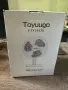 Нов Бял настолен вентилатор Toyuugo с батерия 2200mAh USB 5W 3 нива за бюро, снимка 1