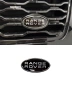 Комплект черни RANGE ROVER емблеми за предна решетка и багажник, снимка 2